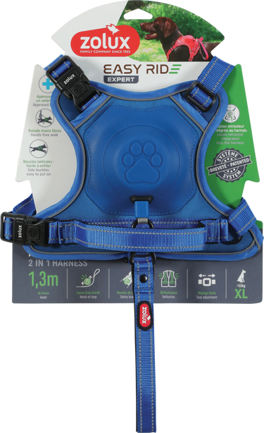 Easyride Harness Blue, XLarge